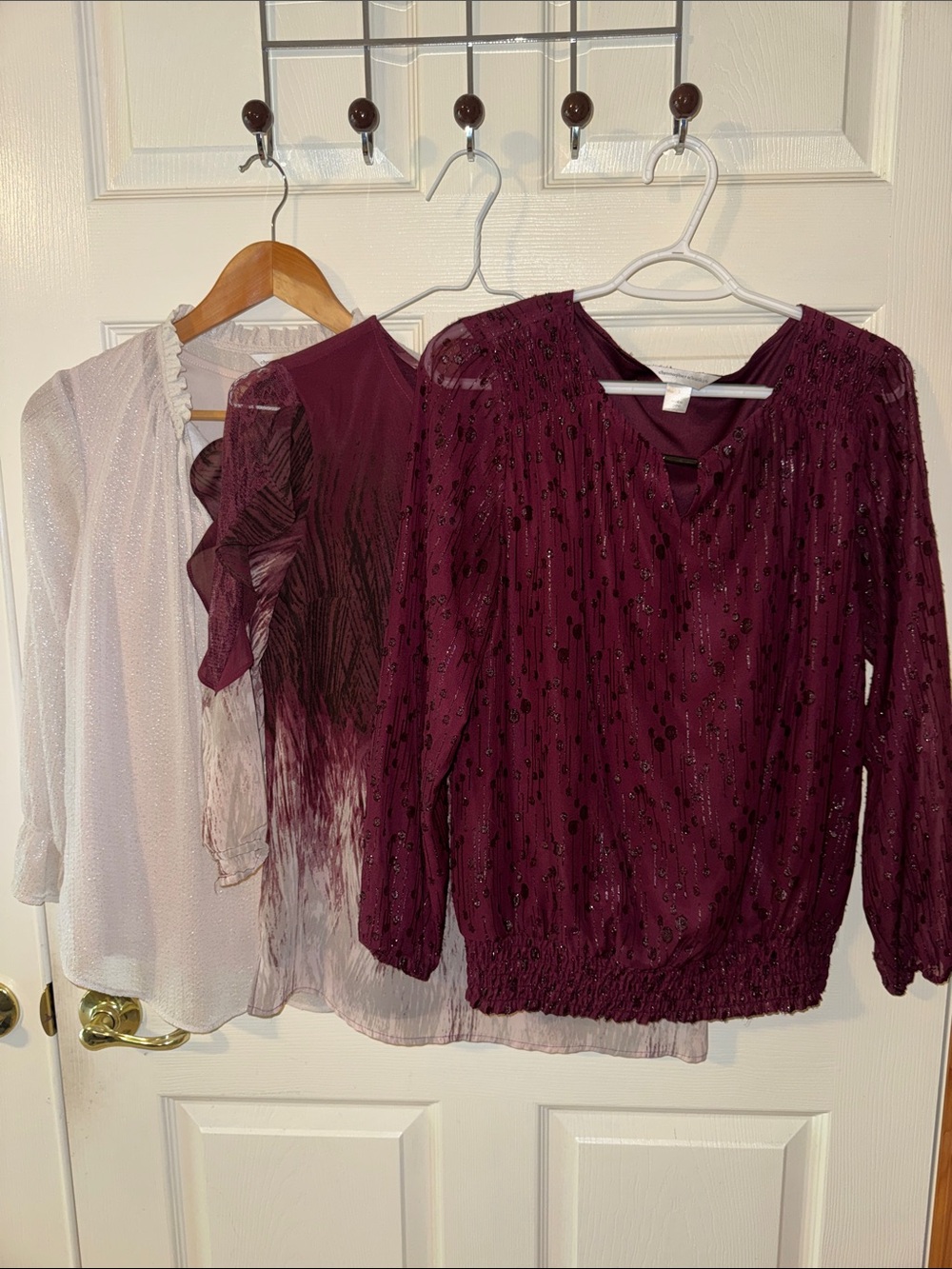 Trio of Christopher & Banks Blouses